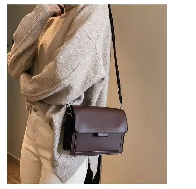 Crossbody Bag PU Leather Bags for Women Travel Handle