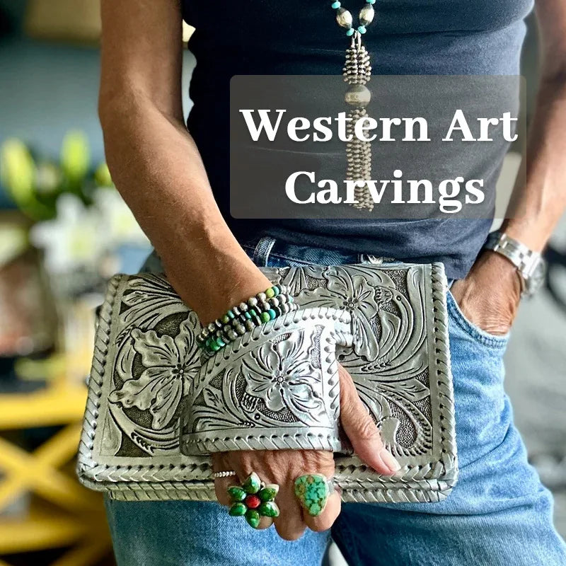 New Retro Pattern Printing Handbags