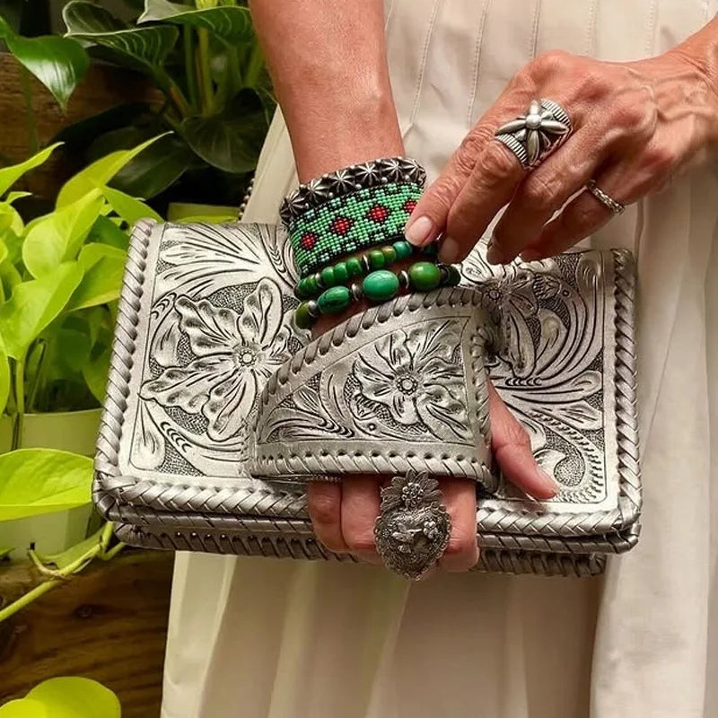 New Retro Pattern Printing Handbags