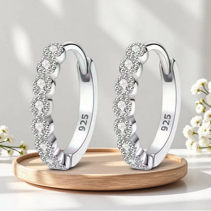 Perfect Pair of Mini Stud Earrings: Sleek Silver Design