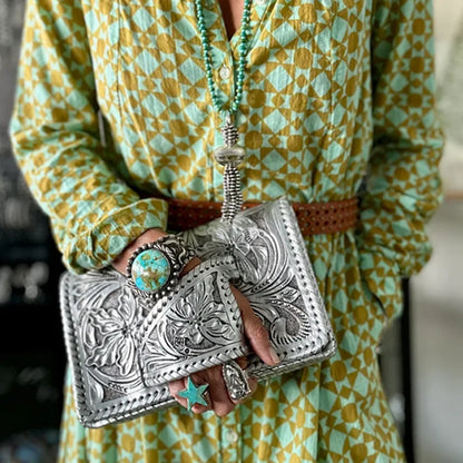 New Retro Pattern Printing Handbags