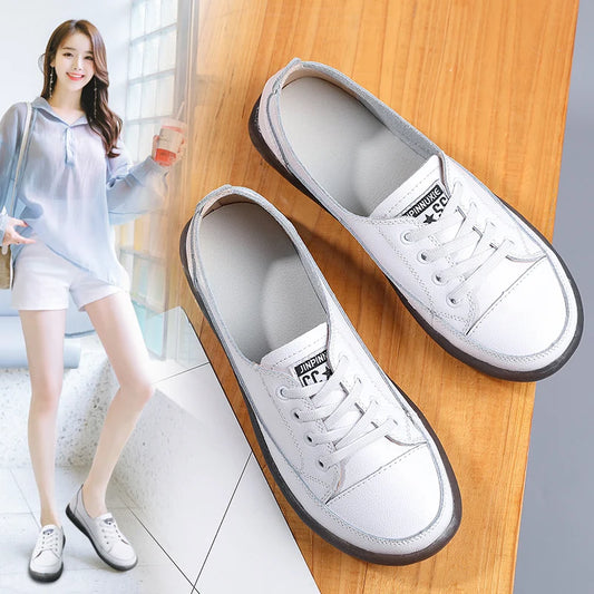 Women's Genuine Leather Sneakers