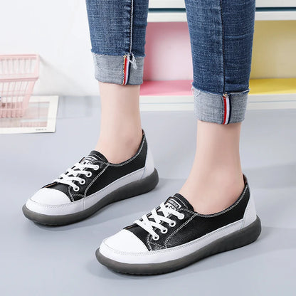 Women's Genuine Leather Sneakers
