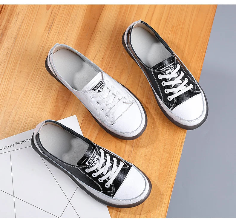 Women's Genuine Leather Sneakers