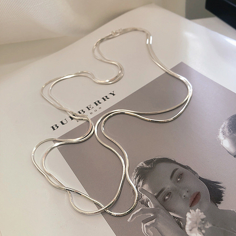 Needle-Shaped Smooth Geometric Earrings, Casual, Simple,