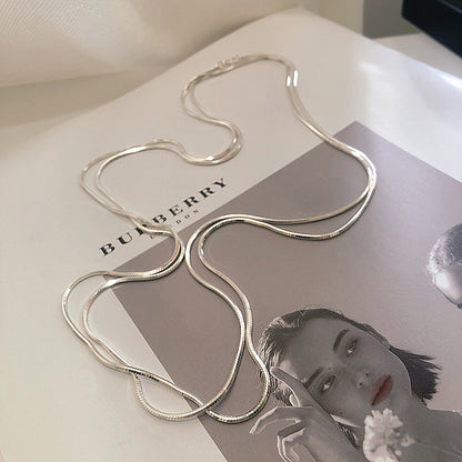 Needle-Shaped Smooth Geometric Earrings, Casual, Simple,