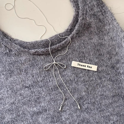 Needle-Shaped Smooth Geometric Earrings, Casual, Simple,