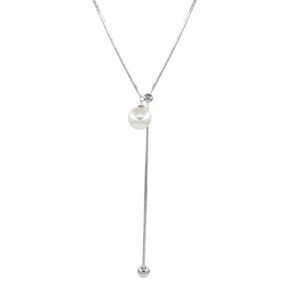 Needle-Shaped Smooth Geometric Earrings, Casual, Simple,
