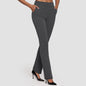 Women Business Casual Work Pants High Waist Stretch with Pockets