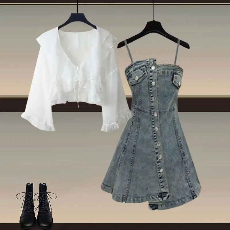 2026 Women Spring Summer Denim Skirt