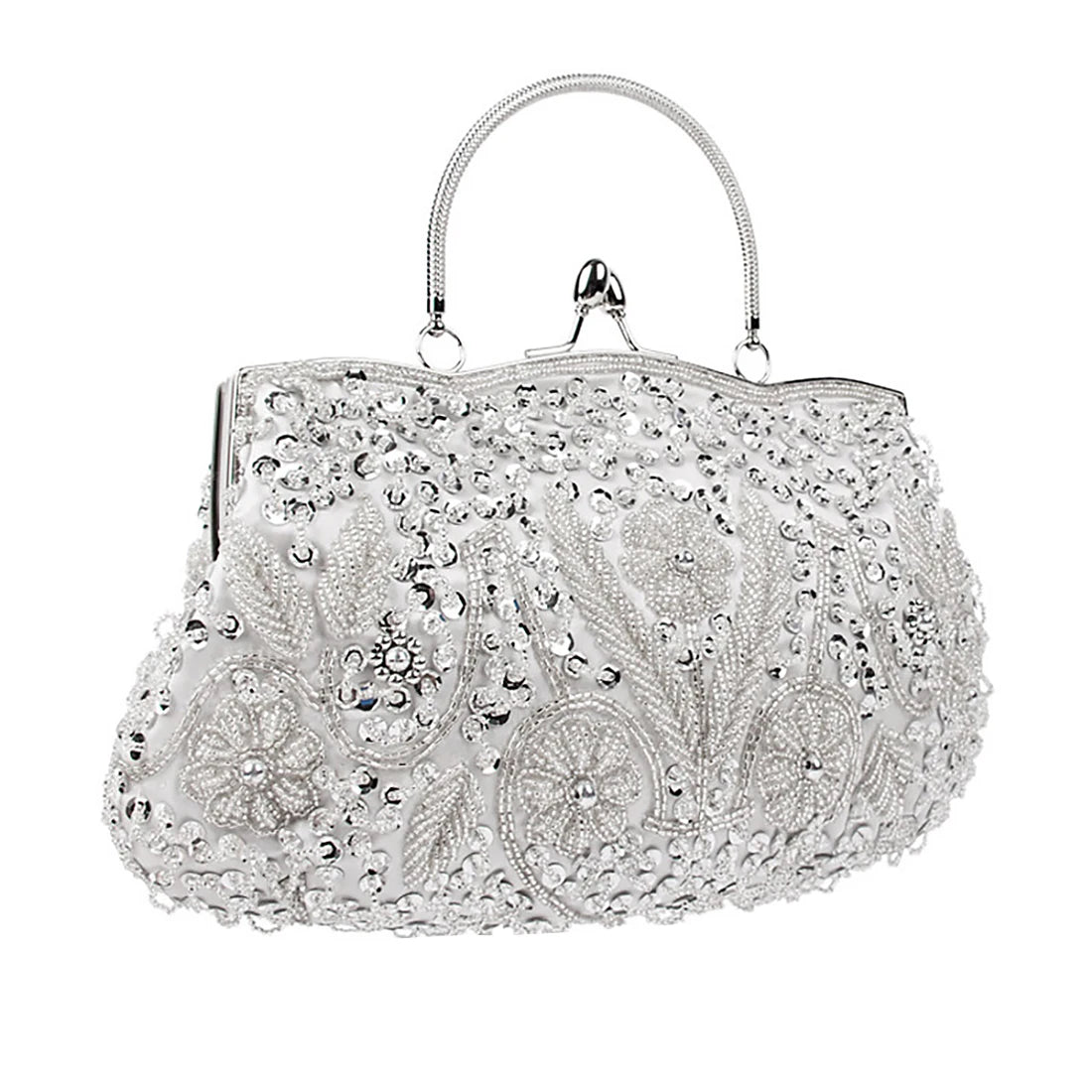 Vintage embroidered beaded purse.