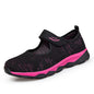 Summer Women Casual Flats Fabric Hoop & Loop Soft Comfy
