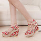 Wedge Heeled Sandals for Women Summer Casual