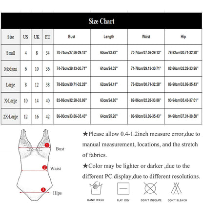 One-Piece Large Size Swimwear 4XL Push Up Women Plus Size Swimsuit