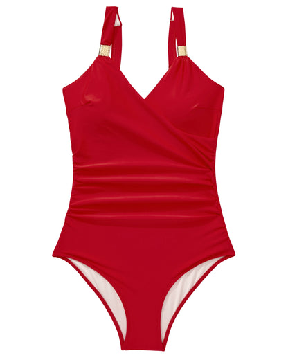 Women's Summer V-neck Swimsuit One-piece