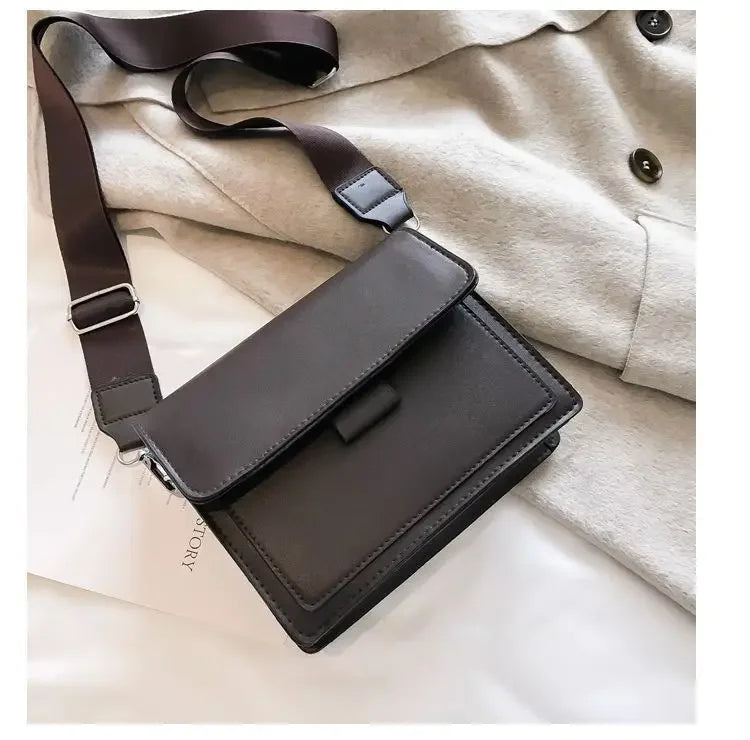 Crossbody Bag PU Leather Bags for Women Travel Handle