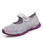 Summer Women Casual Flats Fabric Hoop & Loop Soft Comfy