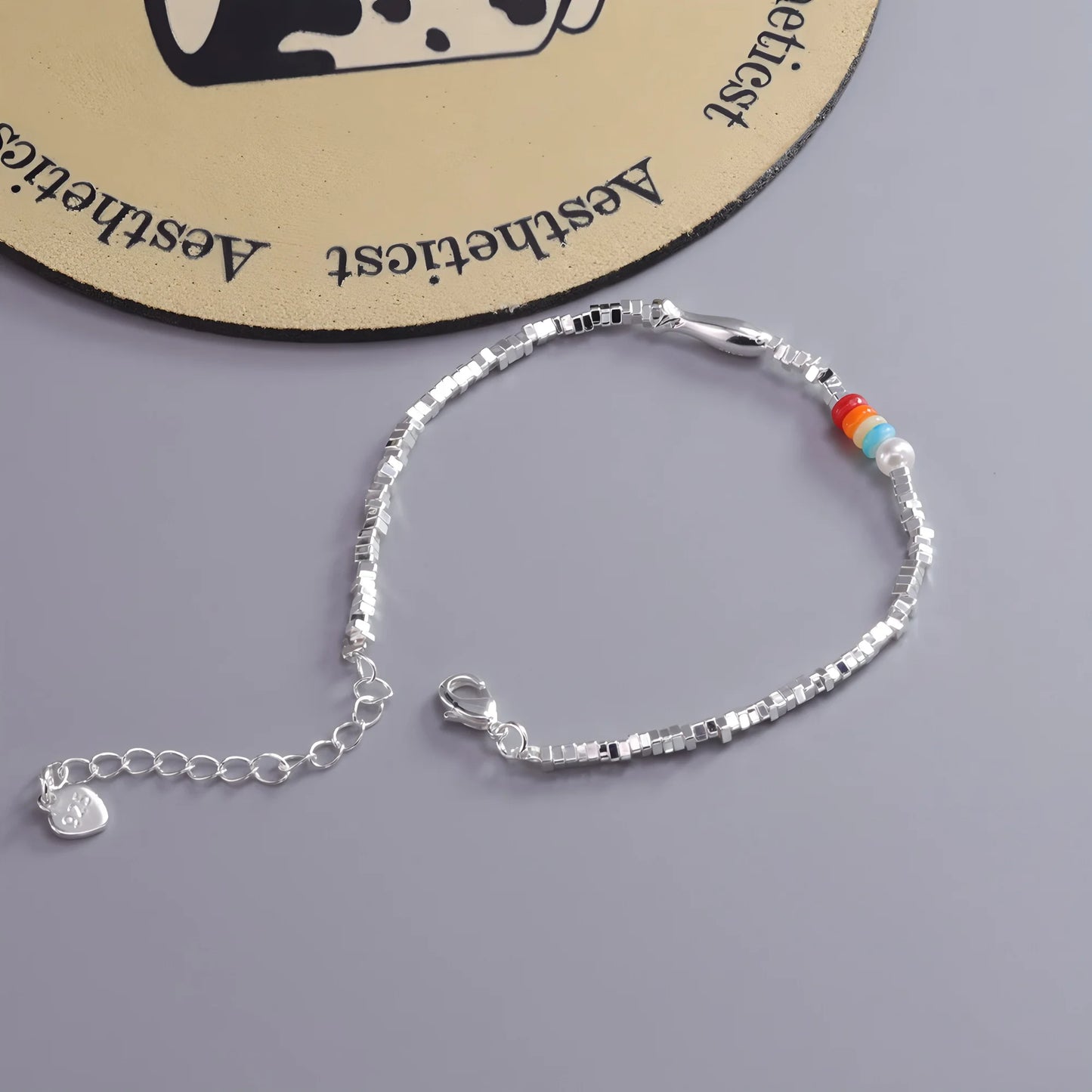 VENTFILLE 925 Sterling Silver Line Extremely fine Bracelet
