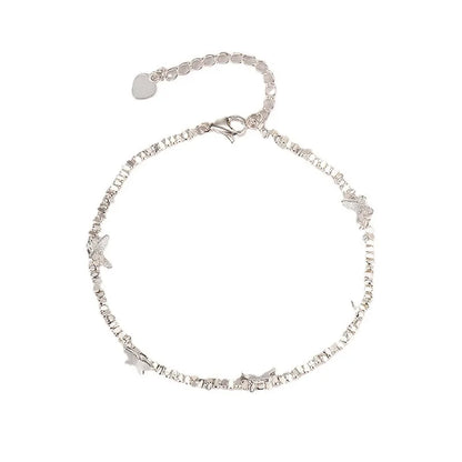 VENTFILLE 925 Sterling Silver Butterfly Bracelet