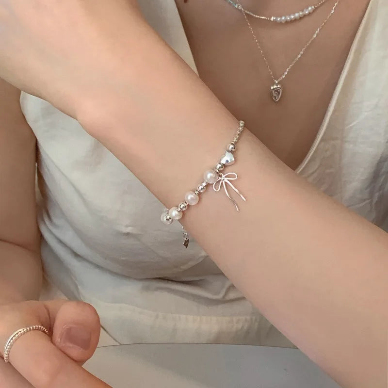 VENTFILLE 925 Sterling Silver Butterfly Bracelet
