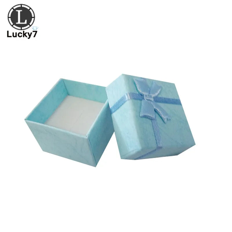 4*4*3cm 120pcs Jewelry Boxes for Jewelry Assorted Colors Ring Box Small Gift Boxes