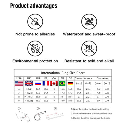 world Classic Trendy 18K Gold Color Plated Elliptical White Zircon Bracelets Waterproof Stainless-Steel Jewelry