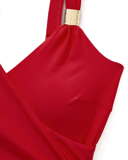 Women's Summer V-neck Swimsuit One-piece