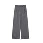 Willshela Women Fashion Solid Front Zipper Straight Pants High Waist Full Length