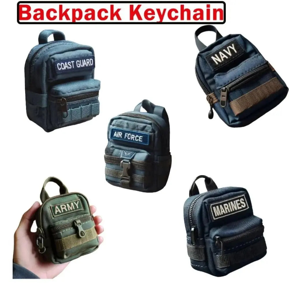 Mini Backpack Keychain Multipurpose Coin Purse Backpack