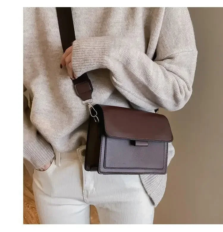 Crossbody Bag PU Leather Bags for Women Travel Handle