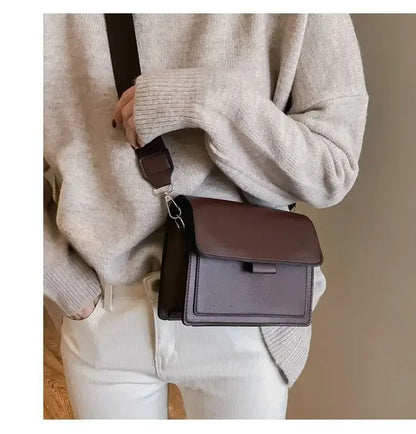 Crossbody Bag PU Leather Bags for Women Travel Handle