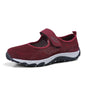 Summer Women Casual Flats Fabric Hoop & Loop Soft Comfy