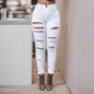 New Ripped Jeans Women'S Pencil Pants Ripped