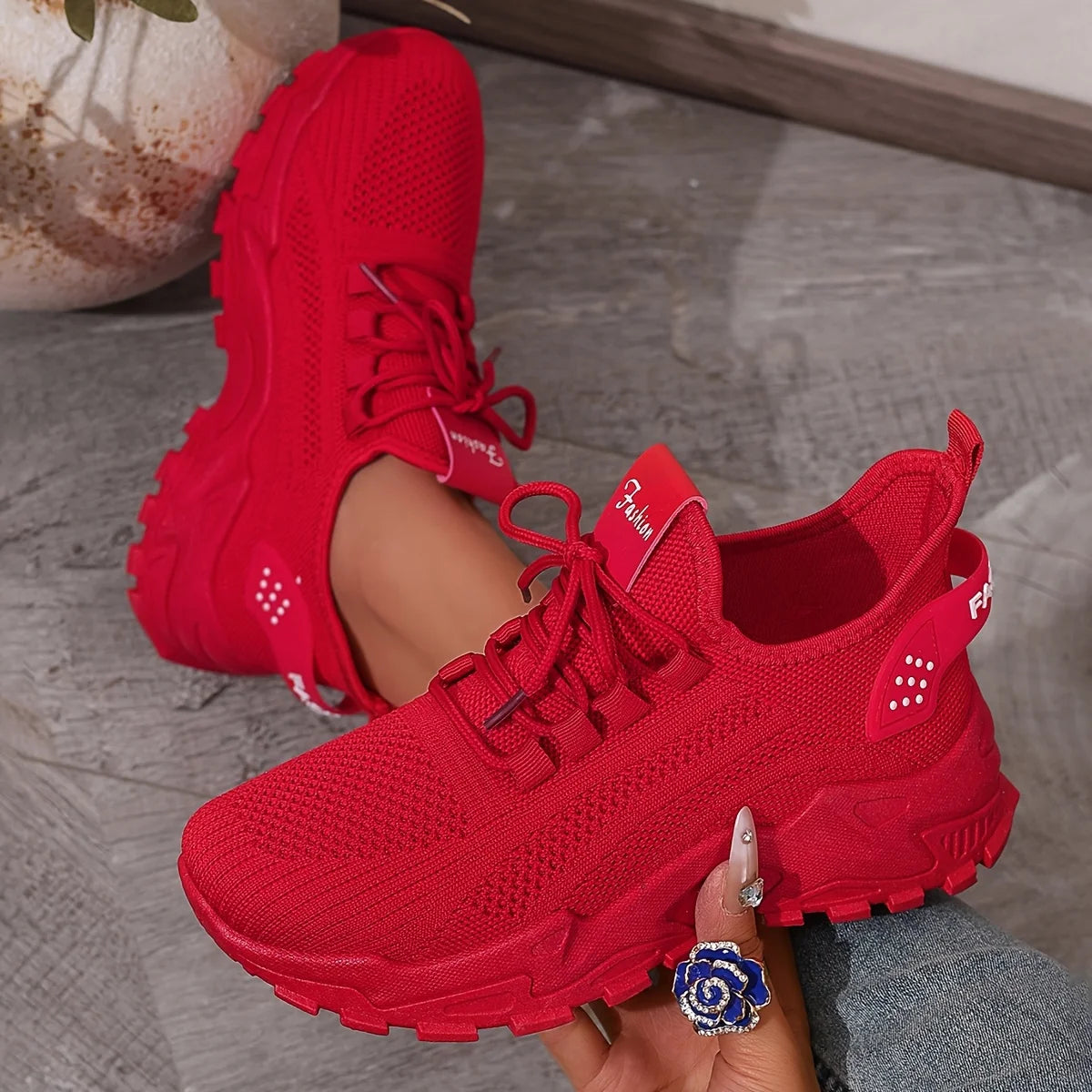 Women's shoes Breathable single-mesh casual and versatile sports shoe