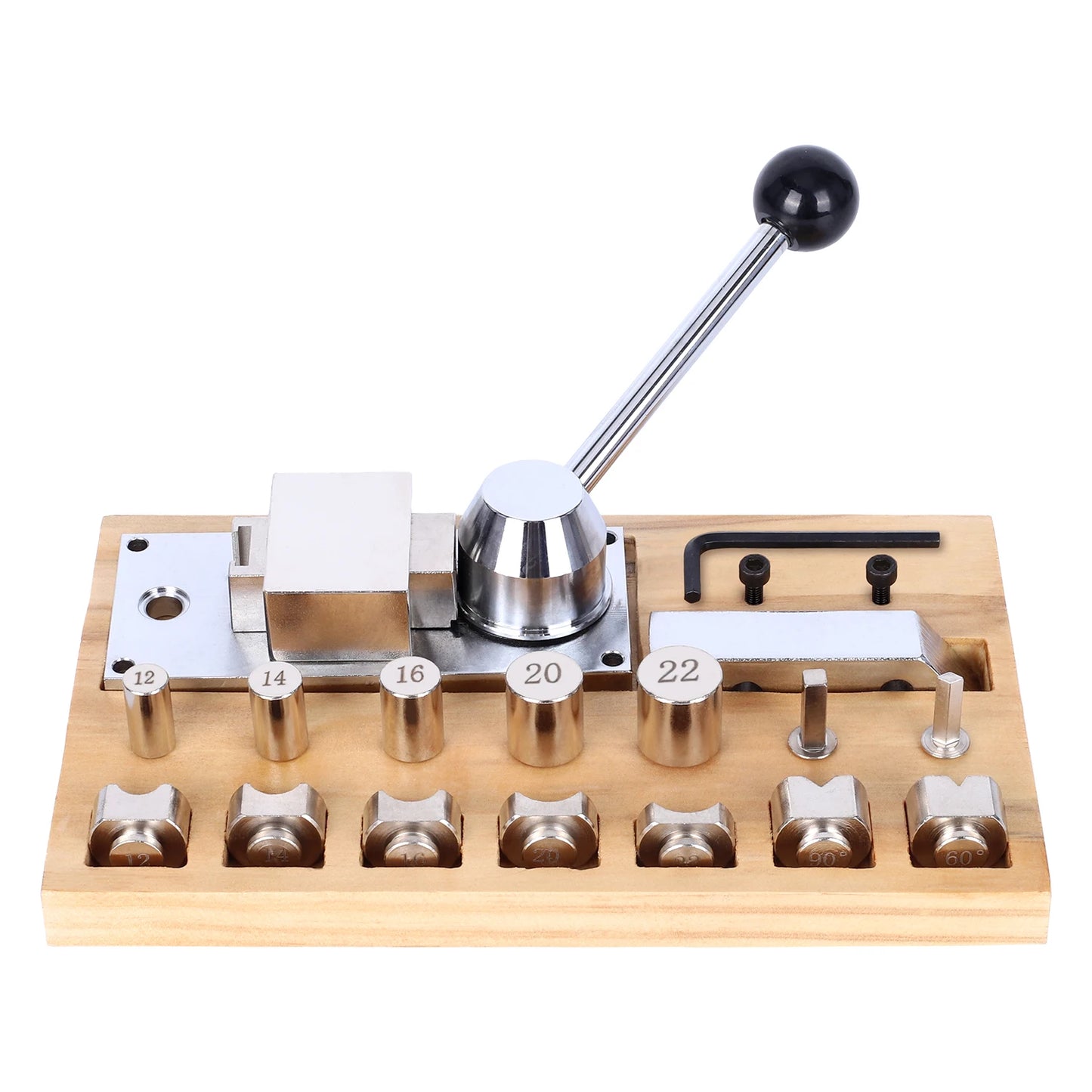 Ring Bending Machine Kit for Earring Finger Ring Jewelry Making Wooden Metal Bender III
