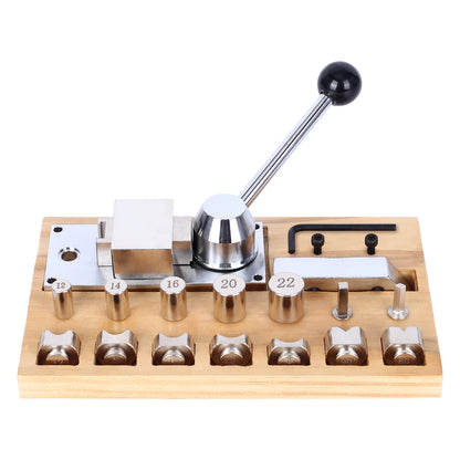 Ring Bending Machine Kit for Earring Finger Ring Jewelry Making Wooden Metal Bender III