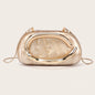 Fashion Women's Handbag Bride Metal Gold Women Luxury Evening Banquet Clutch Bag
