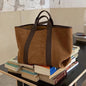 Tote Bag for Women Large Capacity Satchel, Suede