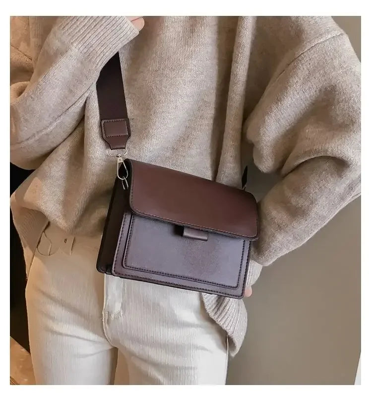 Crossbody Bag PU Leather Bags for Women Travel Handle