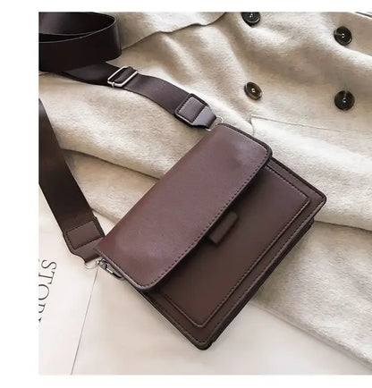 Crossbody Bag PU Leather Bags for Women Travel Handle