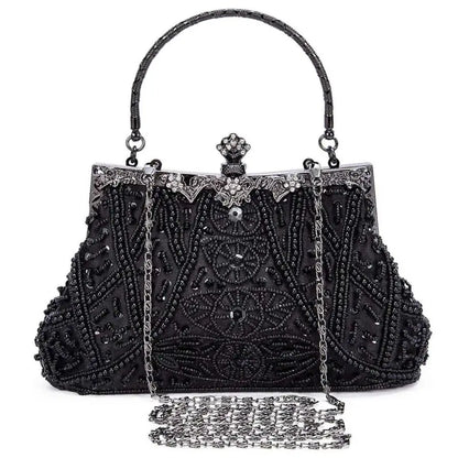 Vintage Beaded Clutch Evening Bags