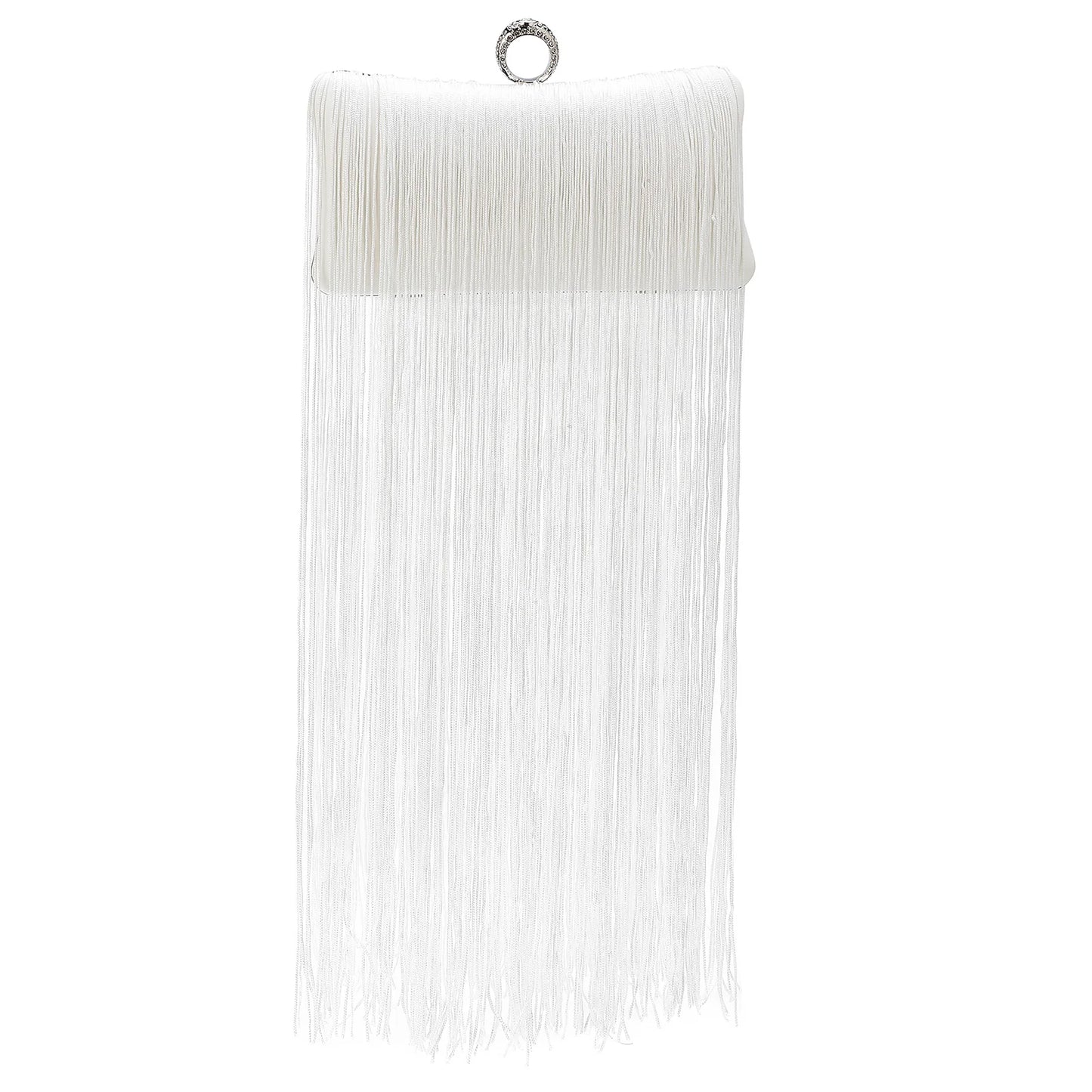Evening Bag for Women Long Tassel Design Clutch Purses For Wedding Cocktail Prom
