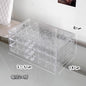 Large Capacity Multi-Layer Desktop Drawer Style Jewelry Box Earring Ring