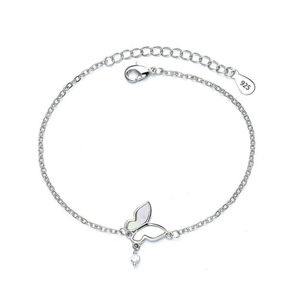 VENTFILLE 925 Sterling Silver Butterfly Bracelet