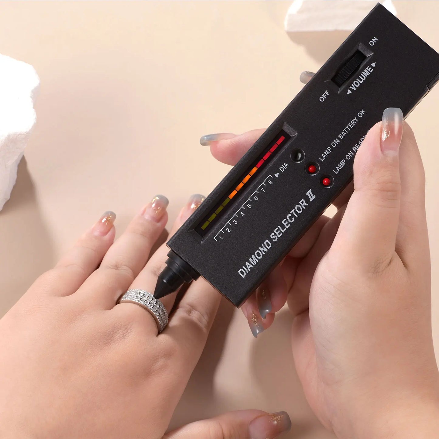 Newsha Certified Moissanite Wedding Band for Women 925 Sterling Silver