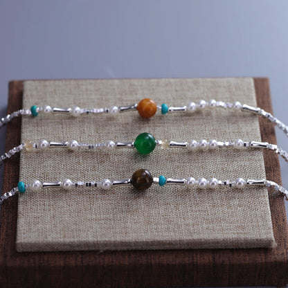 VENTFILLE 925 Sterling Silver Line Extremely fine Bracelet