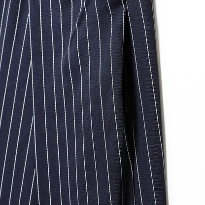Striped Pleated Pants Baggy Wide Leg High Waist Pants