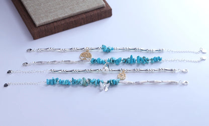 VENTFILLE 925 Sterling Silver Butterfly Bracelet