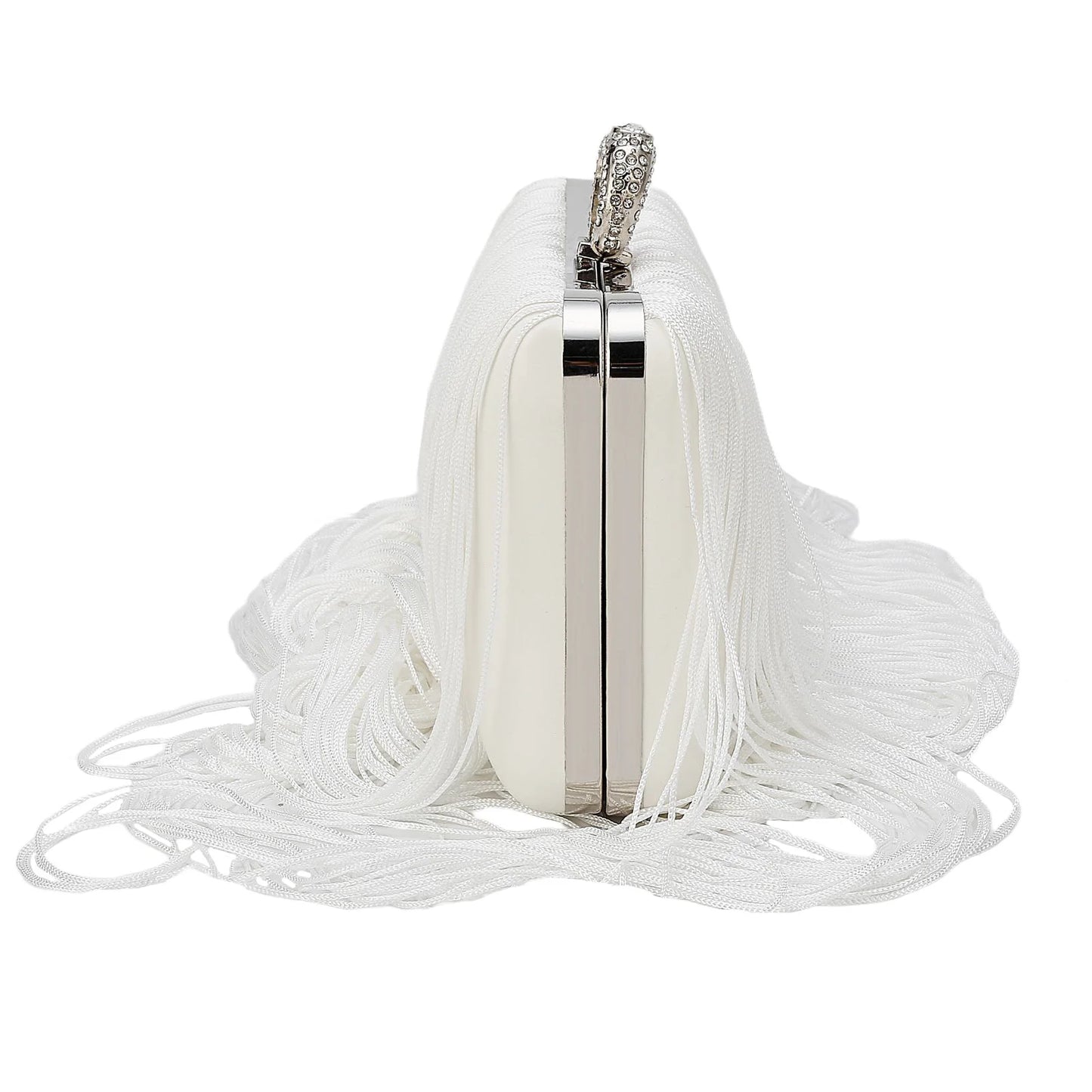 Evening Bag for Women Long Tassel Design Clutch Purses For Wedding Cocktail Prom