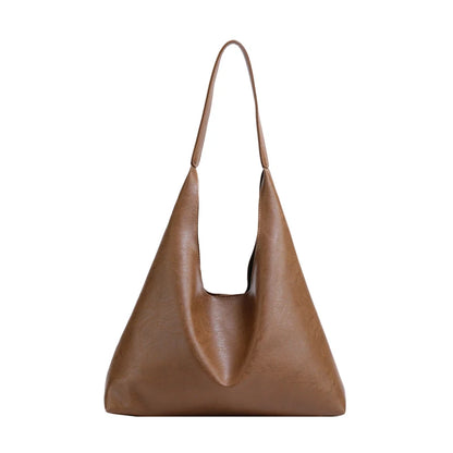 Large Capacity Women PU Soft Leather Tote Bag